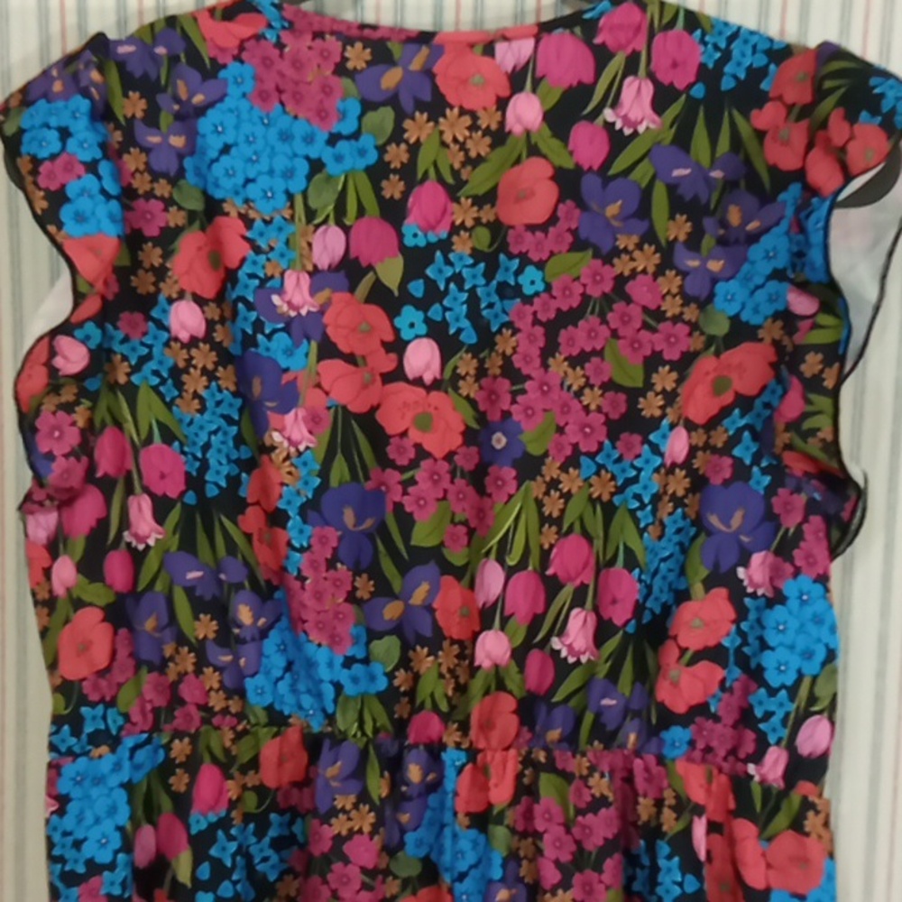 SHEIN  Multi Color Floral Maxi Dress  OXL - Picture 7 of 7